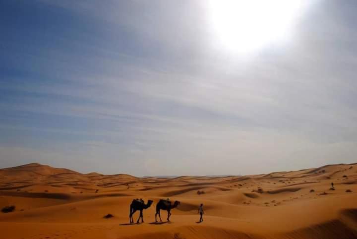 Erg Chebbi Starlight Camp Hotel เมอร์ซูกา ภายนอก รูปภาพ